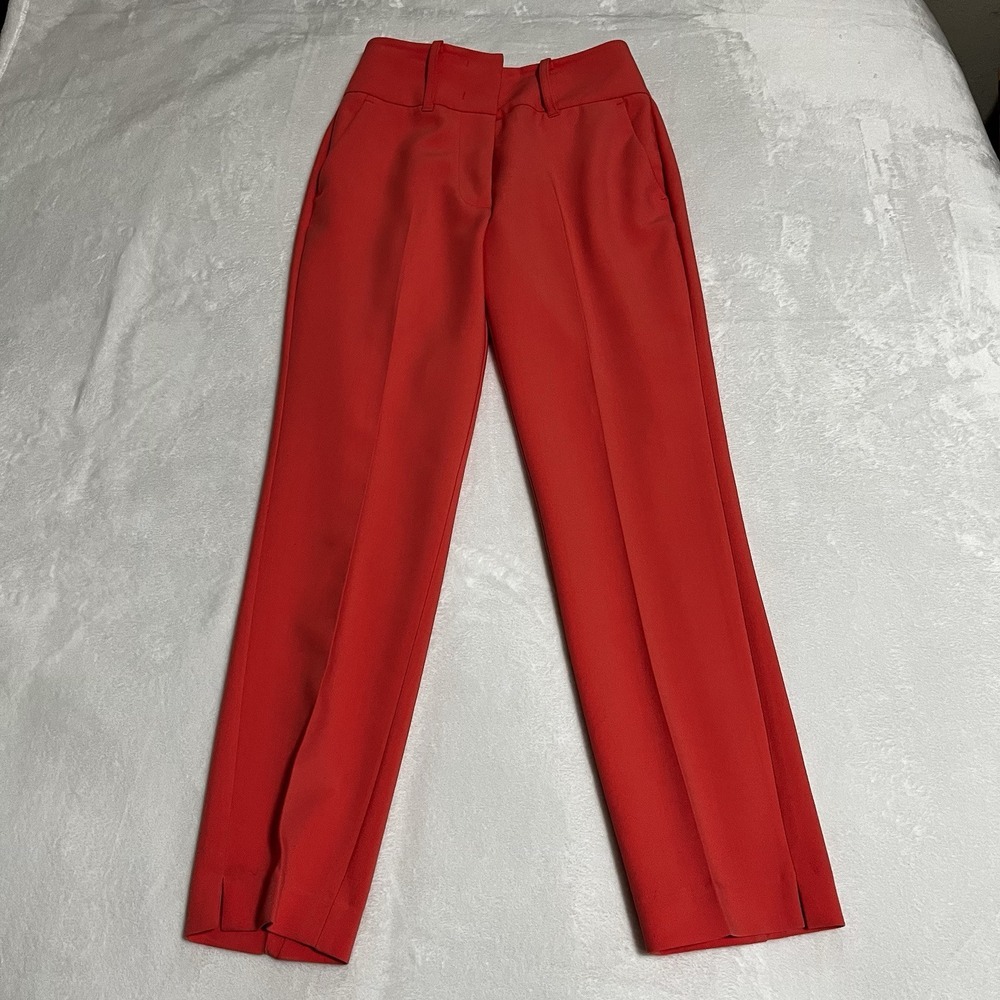 MARCIANO by Guess 0 Skinny Stretch Trousers‎ Pants High-Rise Salmon